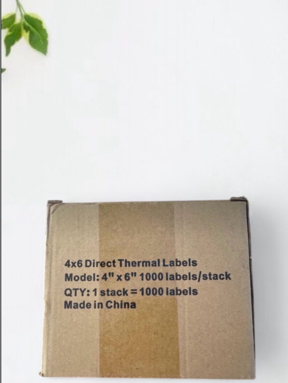 Direct Thermal 4x6 Shipping Labels - White